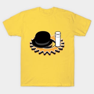 The Clockwork, the Hat and the Milk T-Shirt